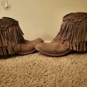 Shyanne Fringe Booties